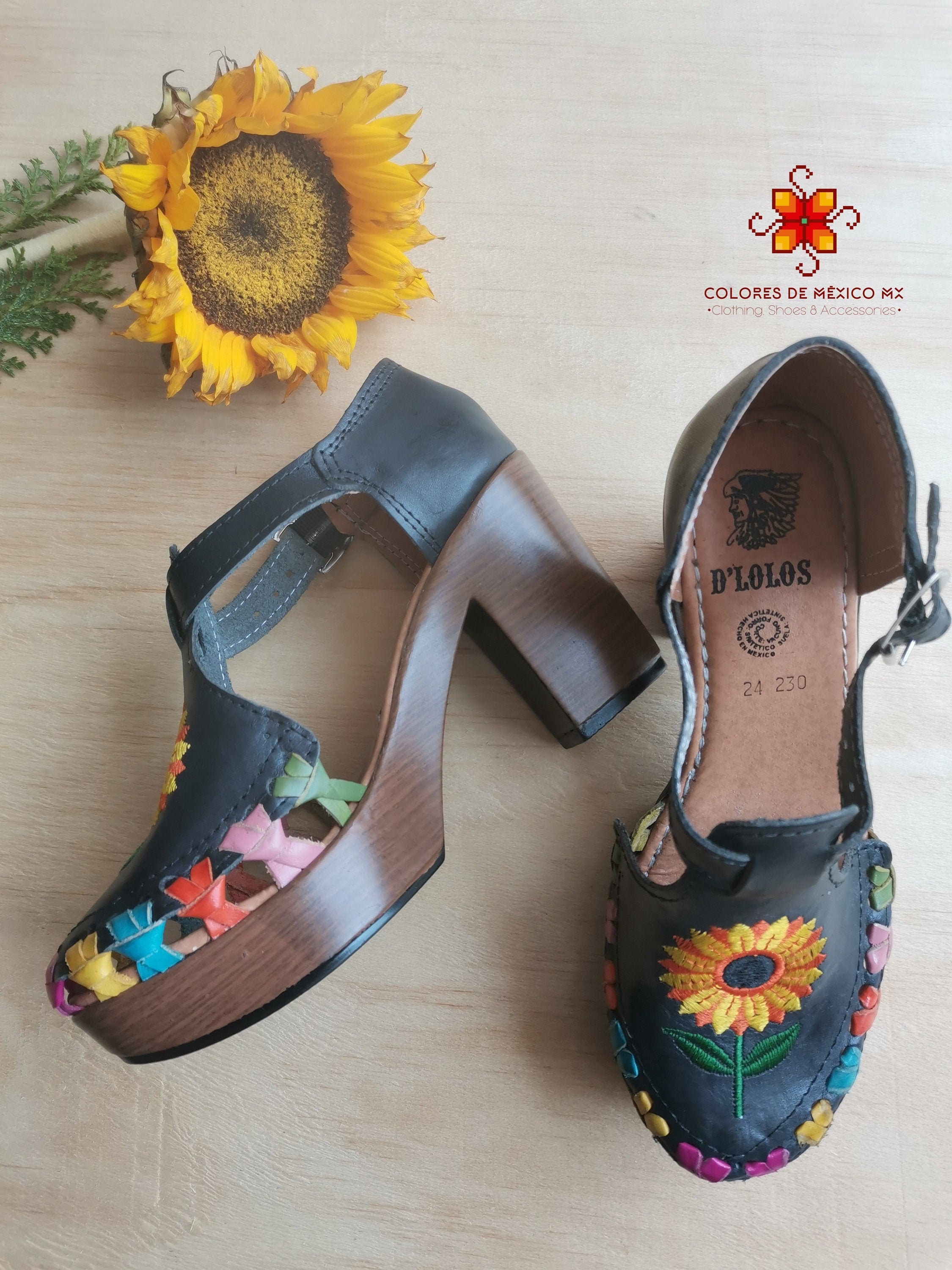 Sunflower Huarache Sandal Platform Heel, Huarache Sandals