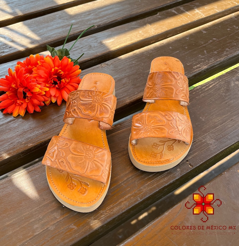 mexican style leather sandals