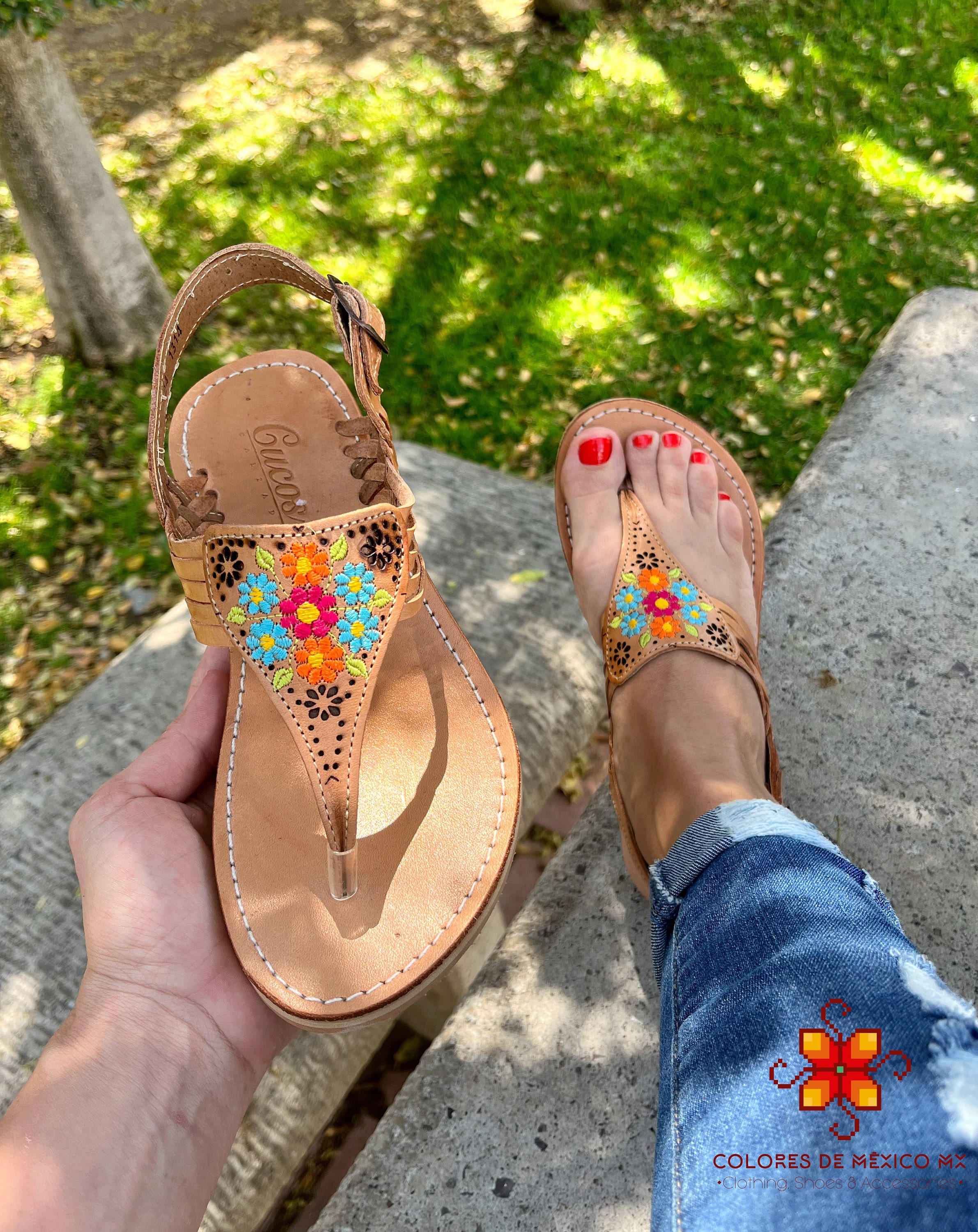 Huarache Sandals Women Mexican Sandals Mexican - Etsy