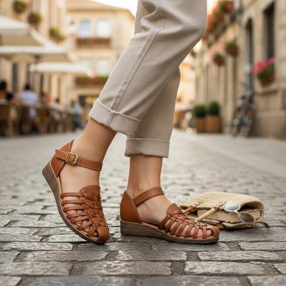 comfort huarache sandals