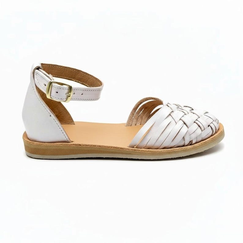 Mexican Leather Huarache sandals with Ankle Strap for Women, Mexican sandals, Mexican Shoes, leather sandals for women image 18