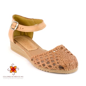 Mexican Artisanal Sandals Leather Tang 604017 main image 1