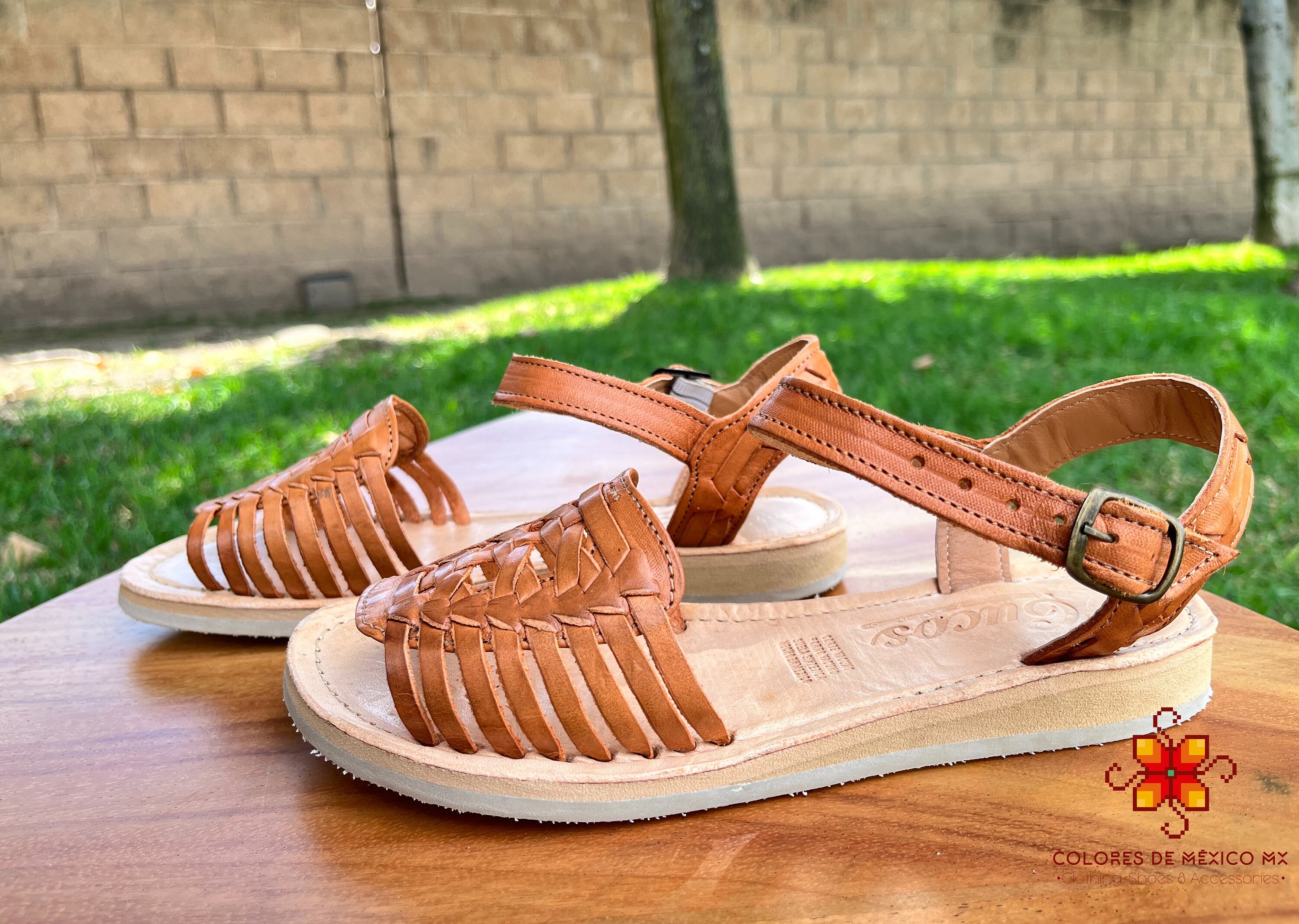 mexican style leather sandals