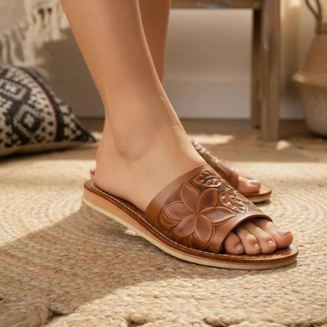 Leather Huarache Sandals, Mexican Sandals, Handmade Comfortable