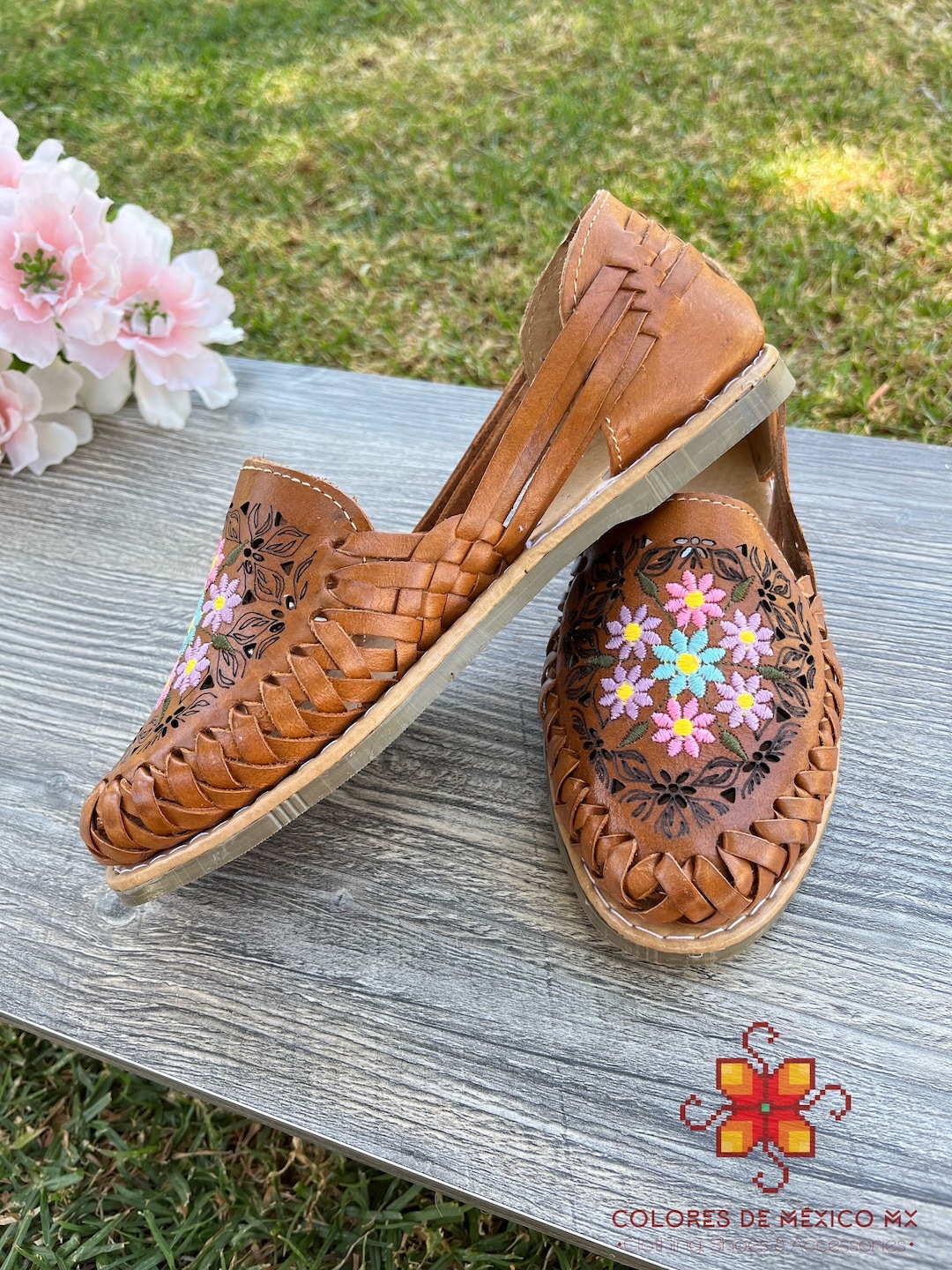 Huarache Sandals, Mexican Sandals Leather Sandals