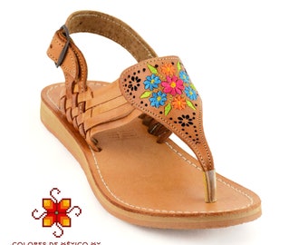 Huarache sandals women, Mexican sandals, Leather Mexican Shoes, Mexican Style, Mexican Style, huarache flip flops, leather sandals
