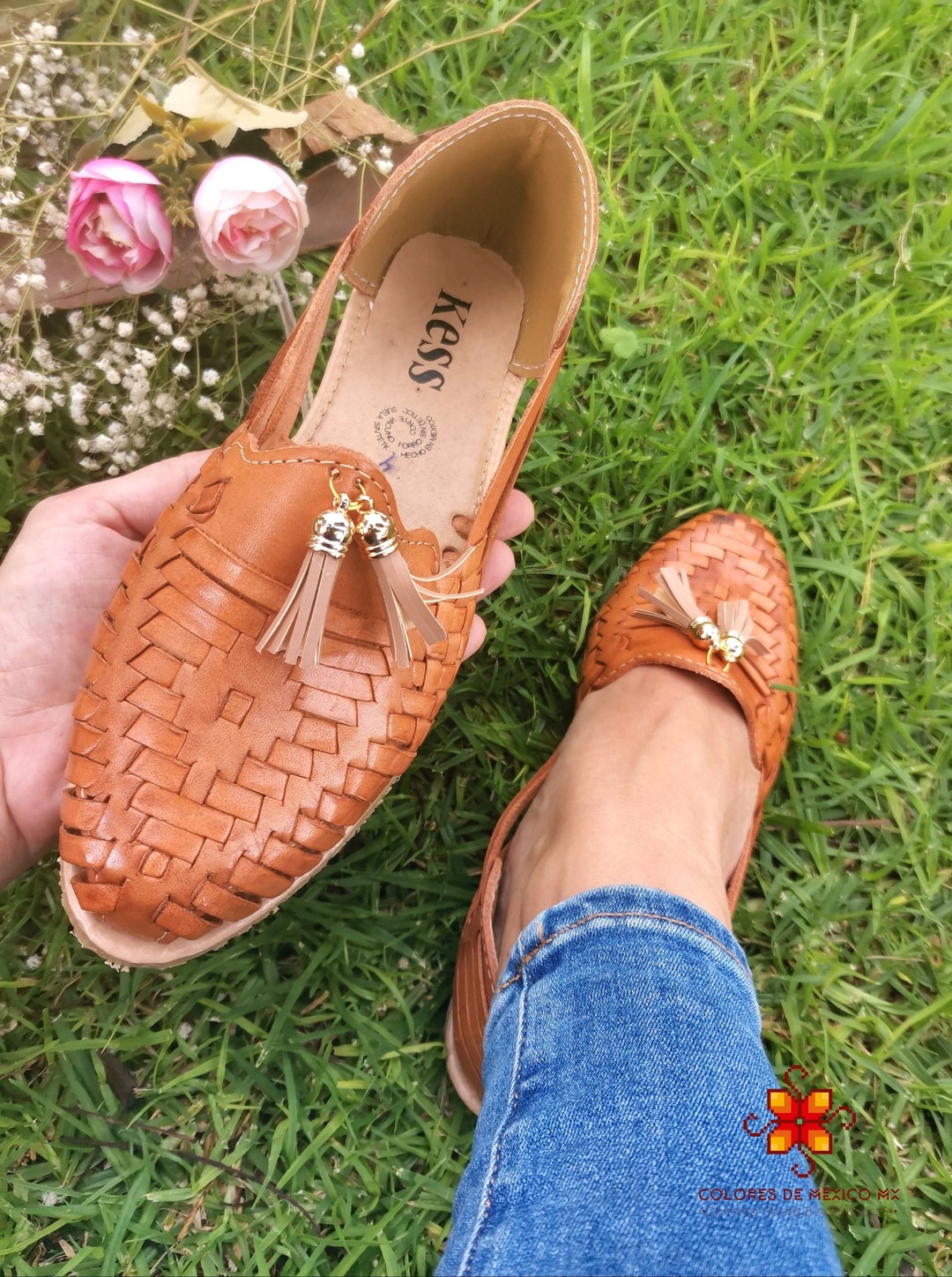 Leather Sandals for Women Huarache Sandals Mexican Sandal Mexican