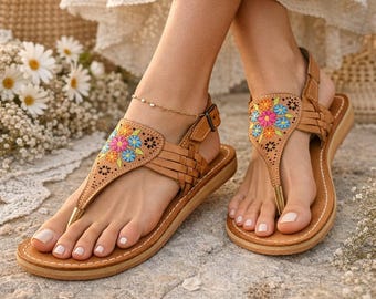 Huarache sandals women, Mexican sandals, Leather Mexican Shoes, Mexican Style, Mexican Style, huarache flip flops, leather sandals