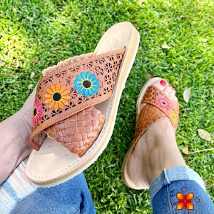 Huarache Sandal, Mexican sandals - Leather Shoes - Mexican Style - leather sandals, mexican shoes, mexican huarache, handmade shoes all size
