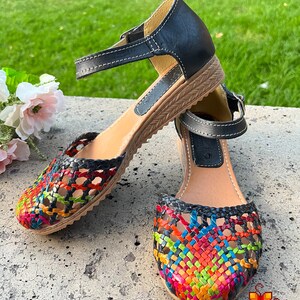 woven mexican sandals