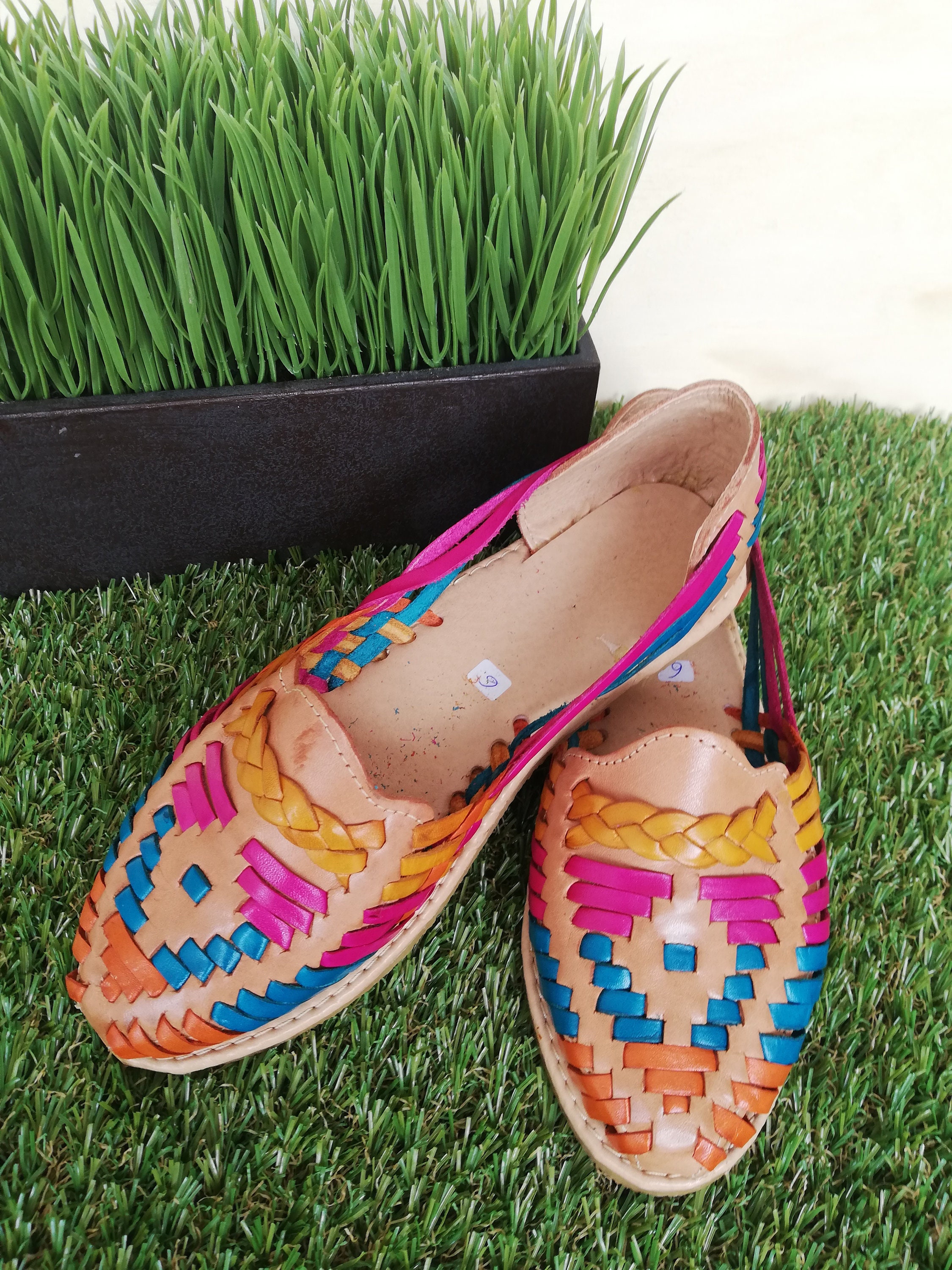 womens white huarache sandals