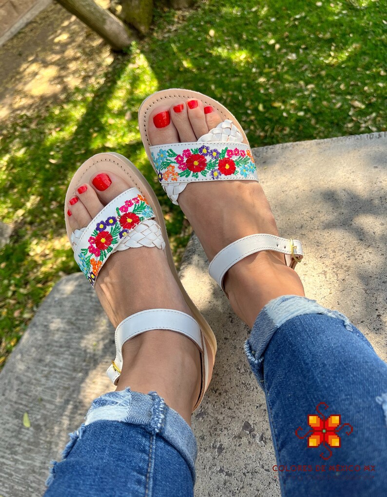 platform huarache sandals