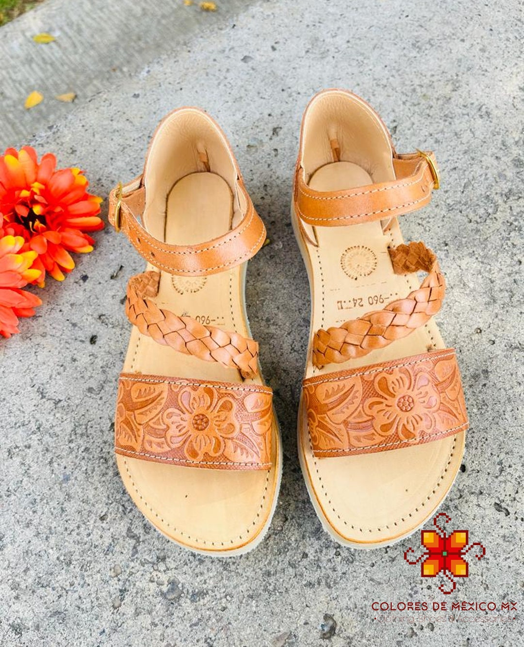 mexican leather sandals for women