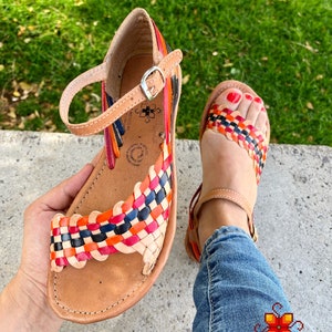 Huarache sandals, Leather sandals for women - Braided Handmade Mexican Huarache - Leather sandals - Boho Women Shoes - summer sandals