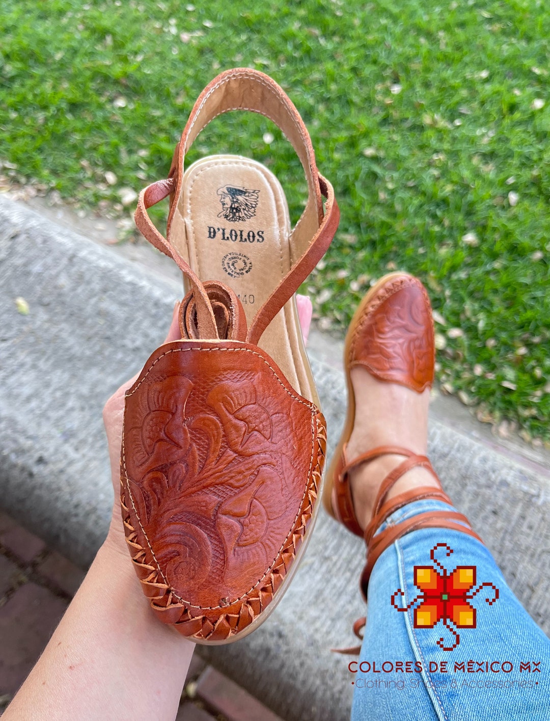 Buy Huarache Sandal, Greek Mexican Women Boho Leather  Sandals for Leather Huarache Shoes Handmade All Sizes Online 