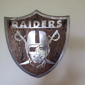 Las Vegas Raiders Logo Personalized Custom Name Wall Sticker Decal WP3 