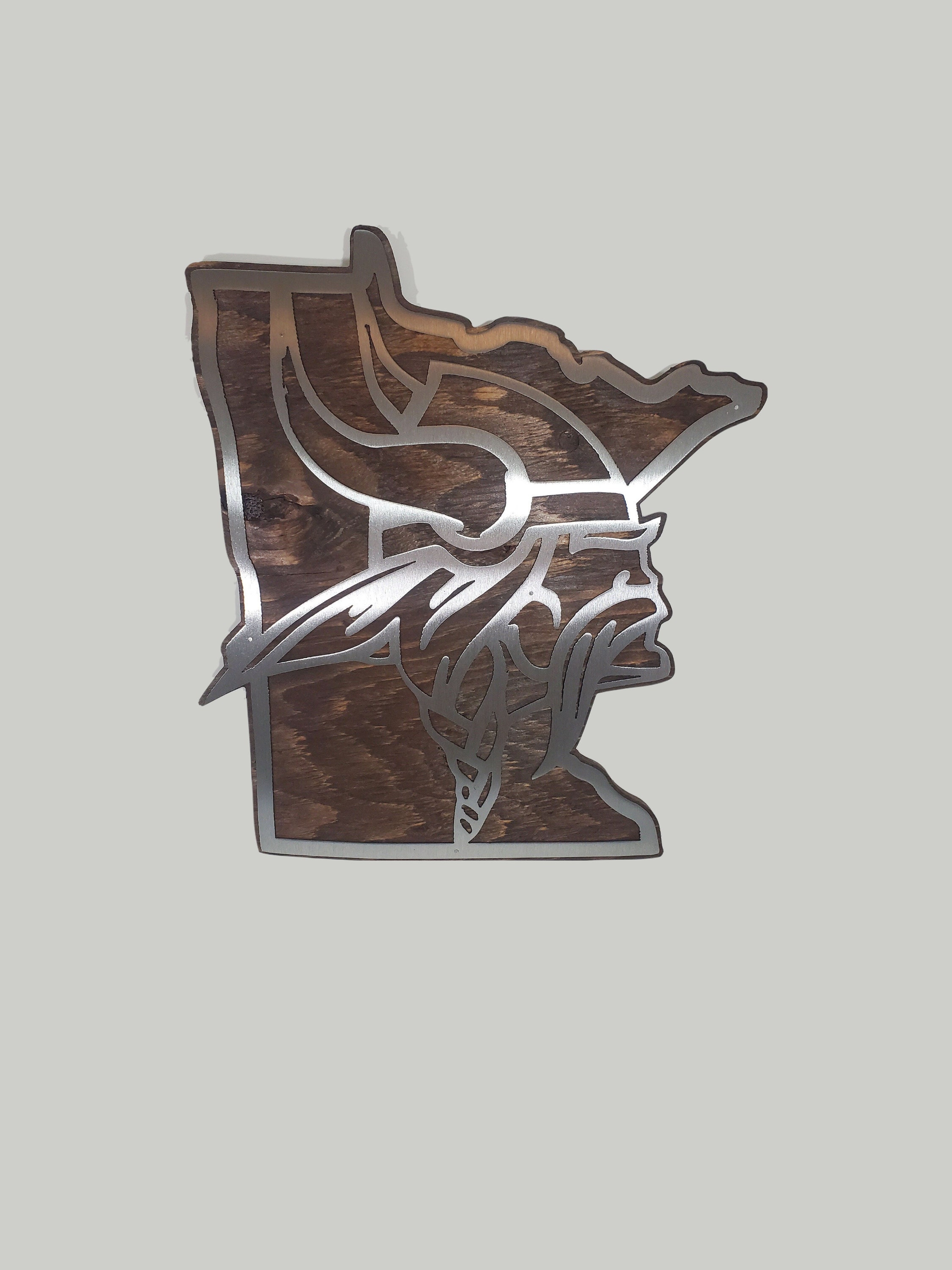Minnesota Vikings Logo Stencil
