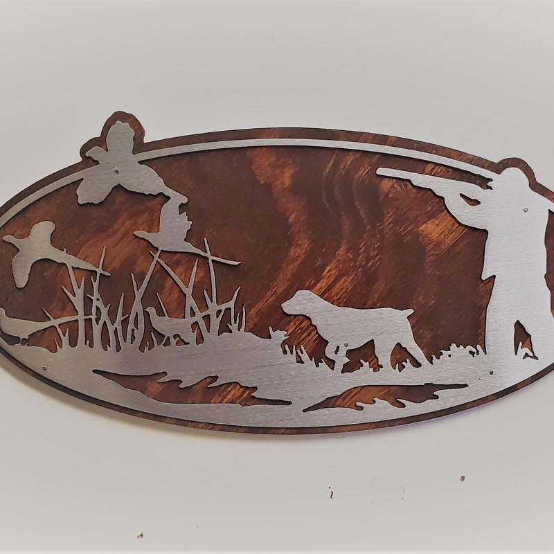 Hunting Wall Decor Etsy