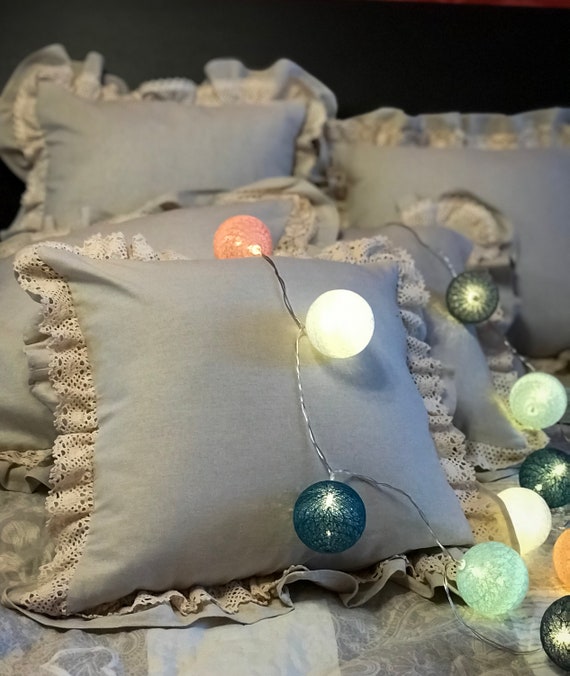 Linen Pillow Covers Pillow Shams Euro Pillow Case Linen Etsy