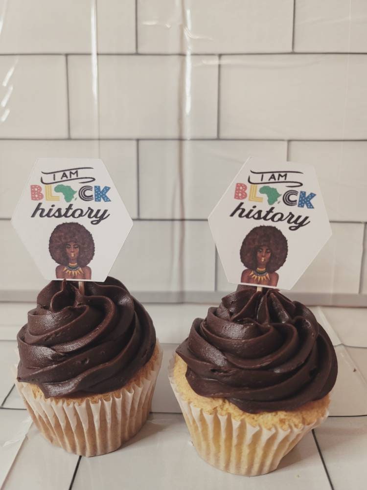 Histoire Noire Bannière Carrée Mois Avec Ao-américaine Stylisée