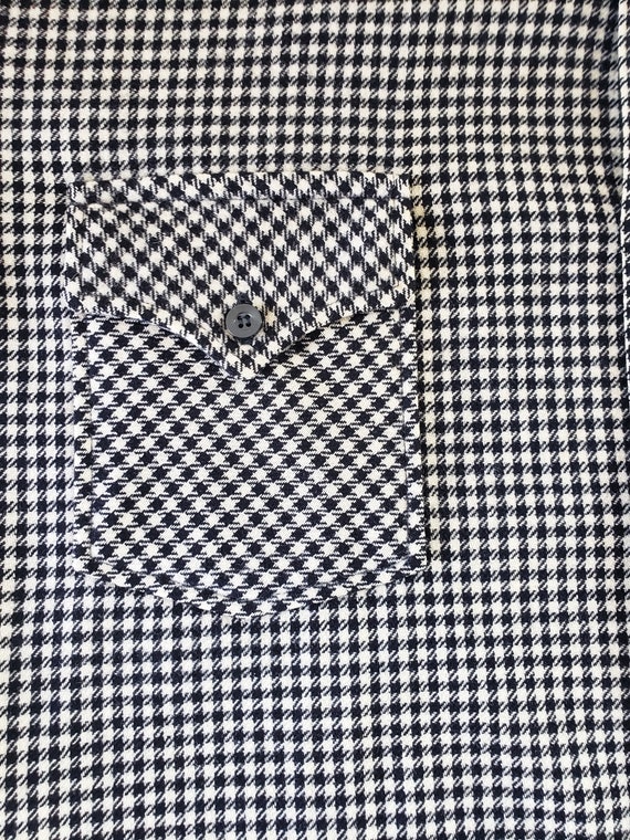 Vintage 70'S Pendleton Blackwatch Check Wool Shirt, Made in USA, Men's L size /eaa511426