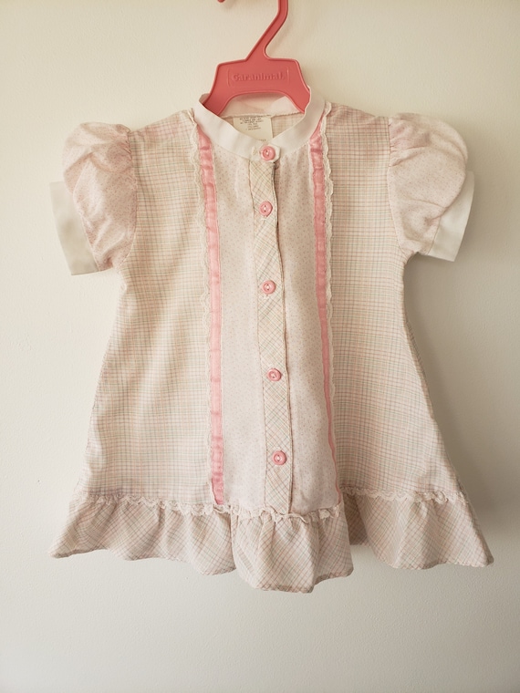 1980’s Summer Dress in Pink, Size 2T Perfect for … - image 1