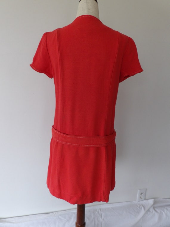1970’s Mod Mini Hipster Dress Made by Gay Gibson … - image 3