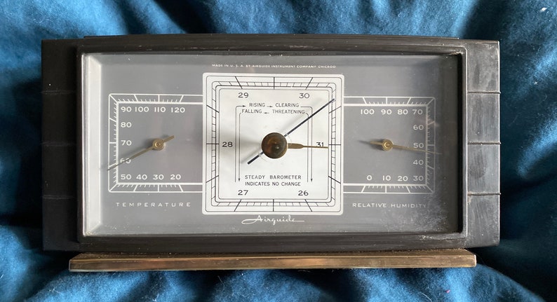 Vintage Airguide Weather Gauge System - Etsy