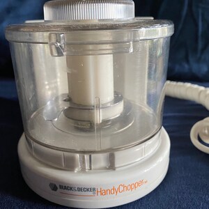 Vintage 1987 Black & Decker Handy Chopper Mincer/chopper Mini 