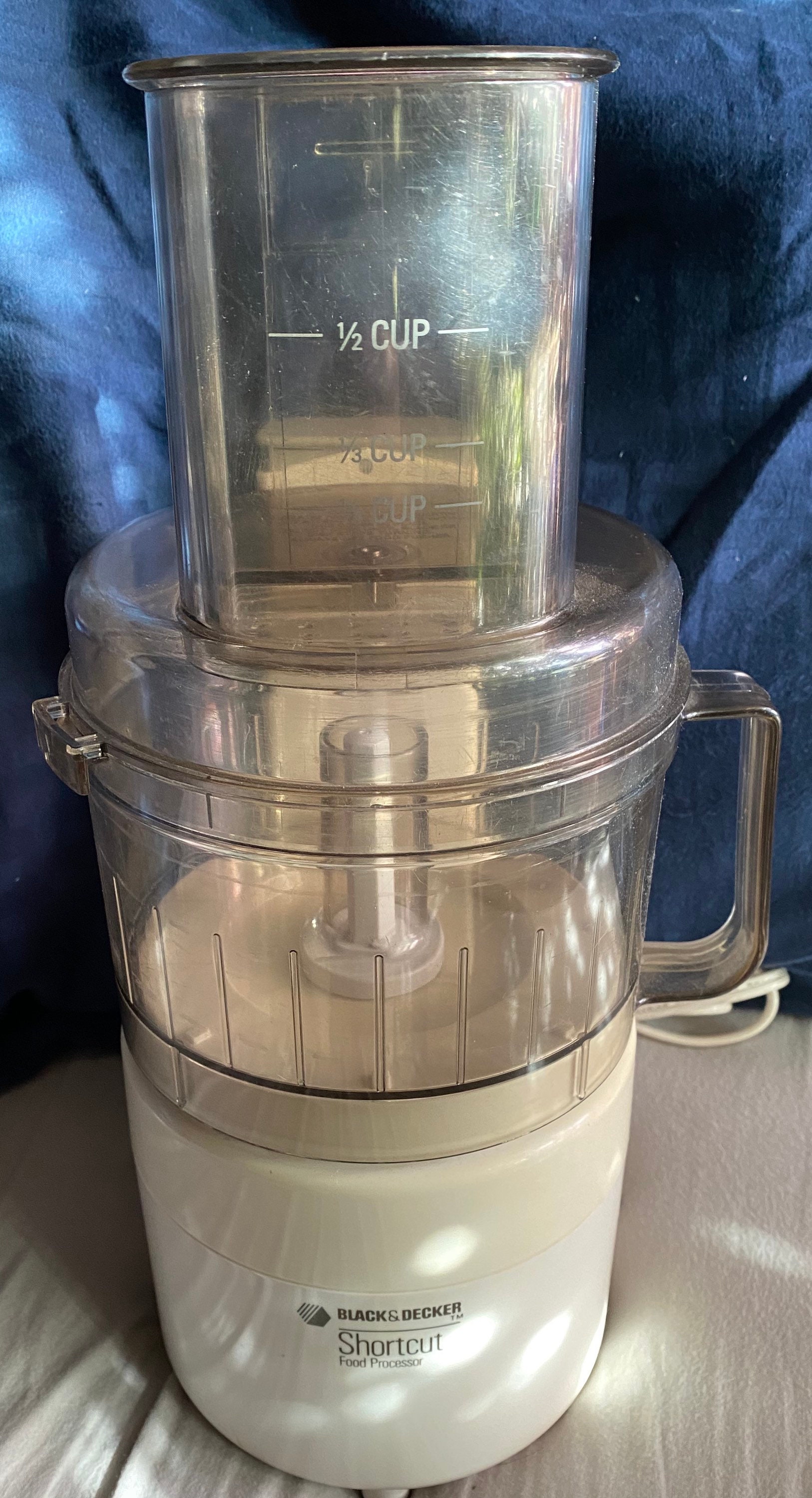 Vintage Black & Decker Shortcut Food Processor 