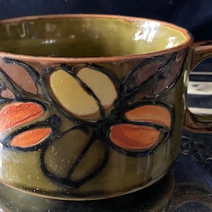 Vintage 16 ounce oversized Otagiri stoneware mug