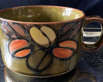 Vintage 16 ounce oversized Otagiri stoneware mug
