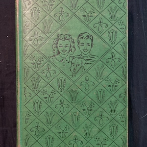 Vintage 1943 hardcover The Bobbsey Twins on a Houseboat by Laura Lee Hope publisher Grosset & Dunlap