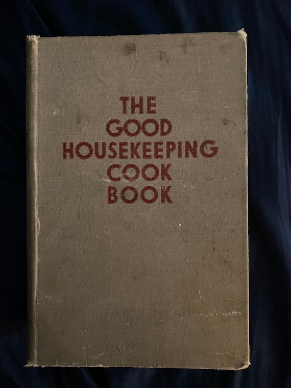 Vintage 1942 the Good Housekeeping Hardcover Cookbook - Etsy