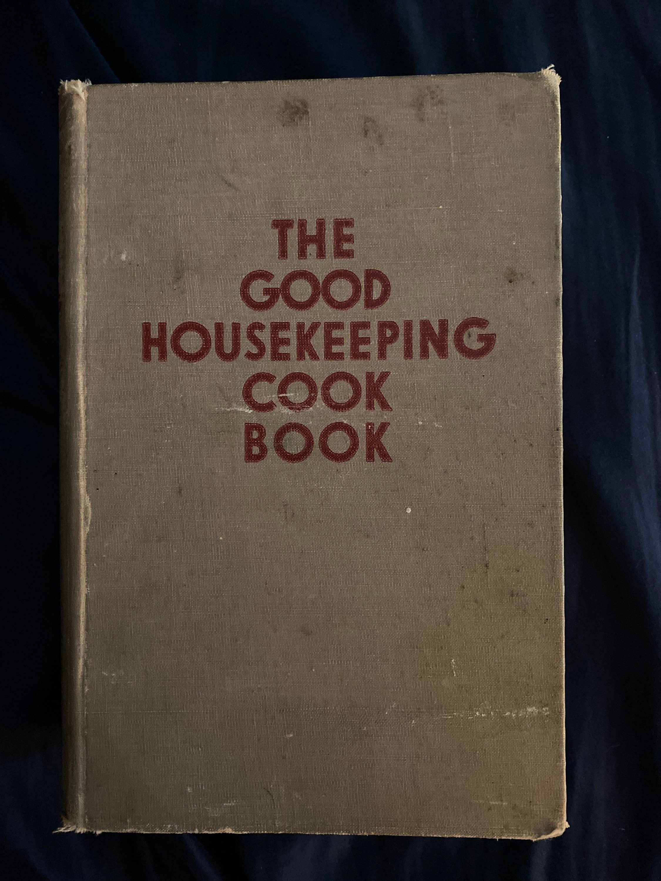 Vintage 1942 the Good Housekeeping Hardcover Cookbook - Etsy