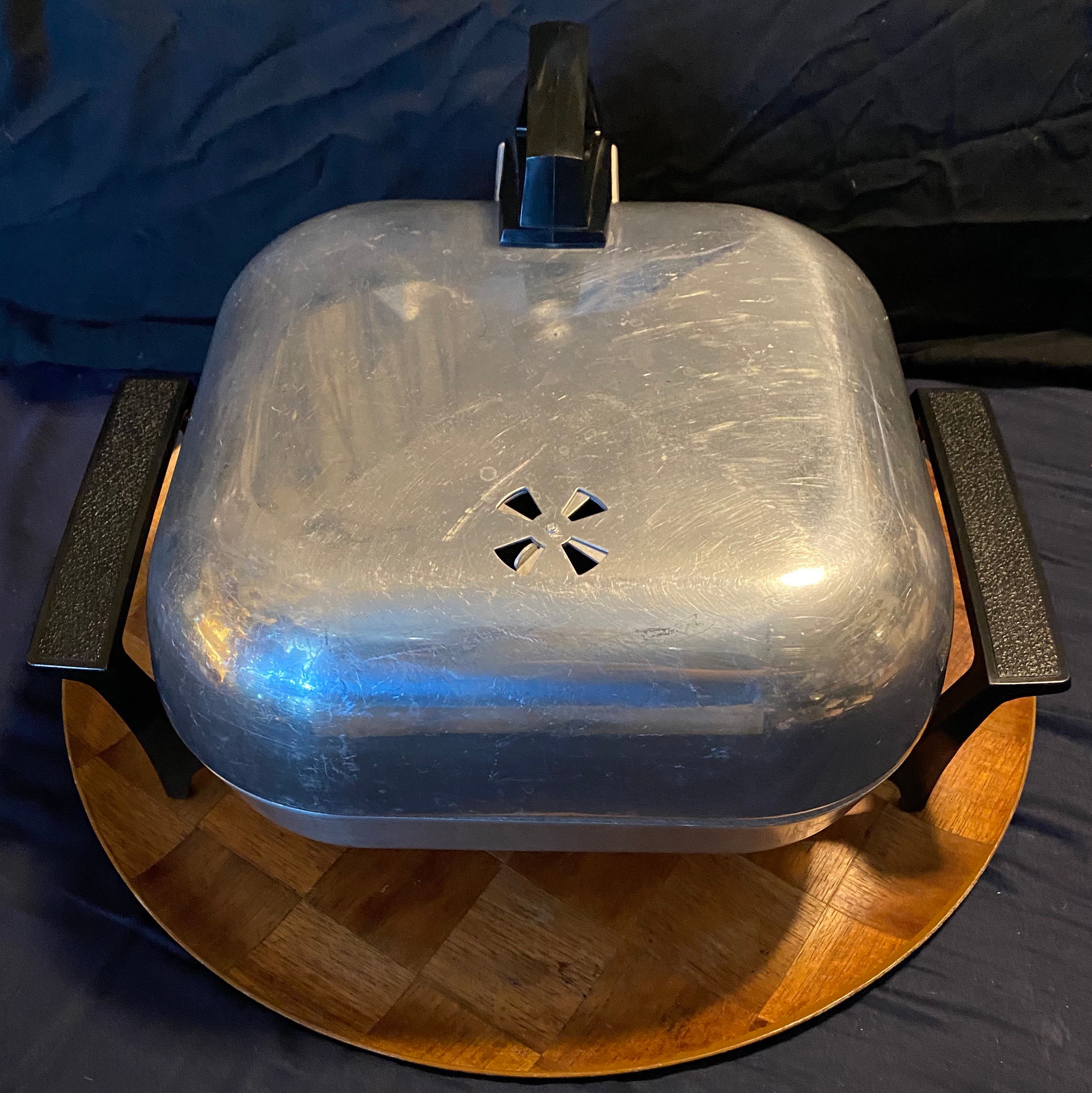 Vintage Sunbeam 11 Inch Electric Skillet and Broiler Lid Combo Etsy