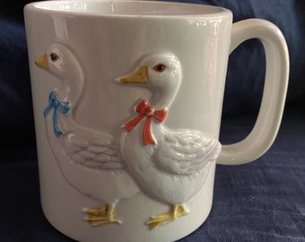 canards Otagiri vintage 16 onces tasse en céramique