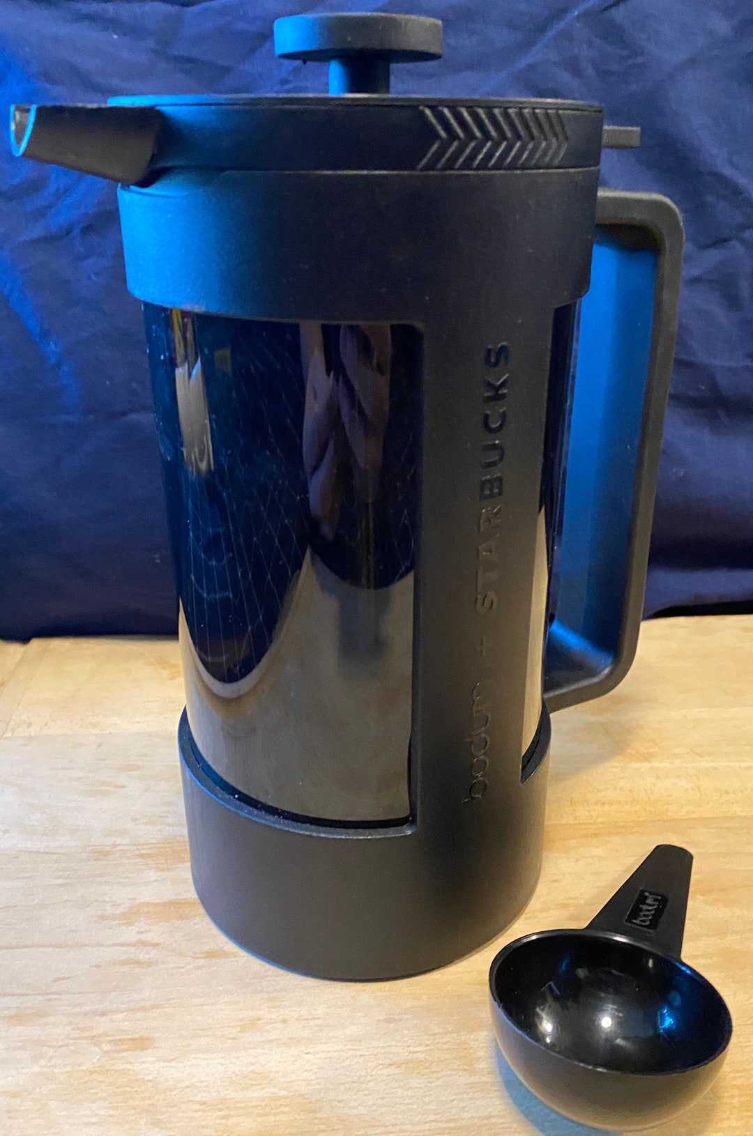 Vintage Bodum X Starbucks 8 Cup French Press Etsy