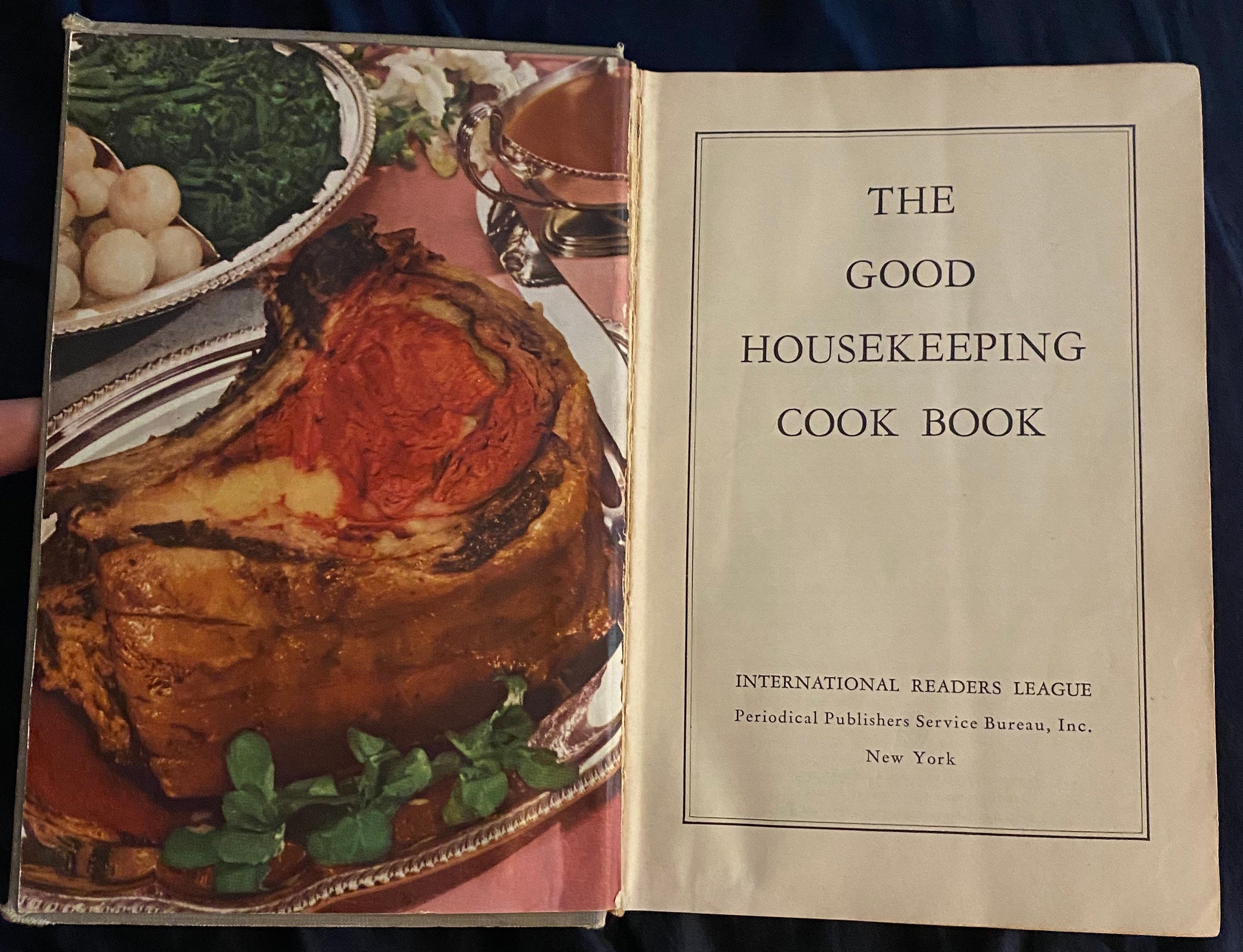 Vintage 1942 the Good Housekeeping Hardcover Cookbook - Etsy