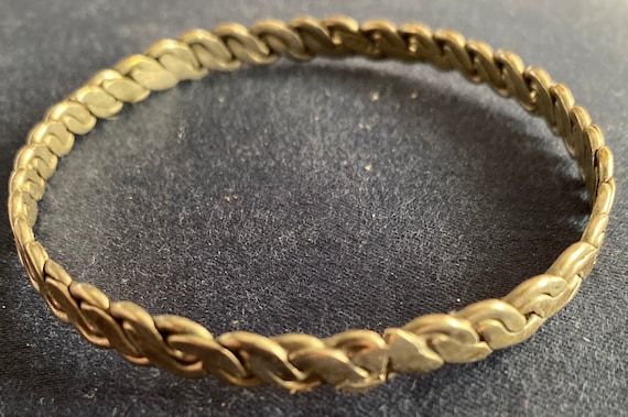 ヴィンテージ タスコ メキシコ スターリングシルバー 編み込みバングル