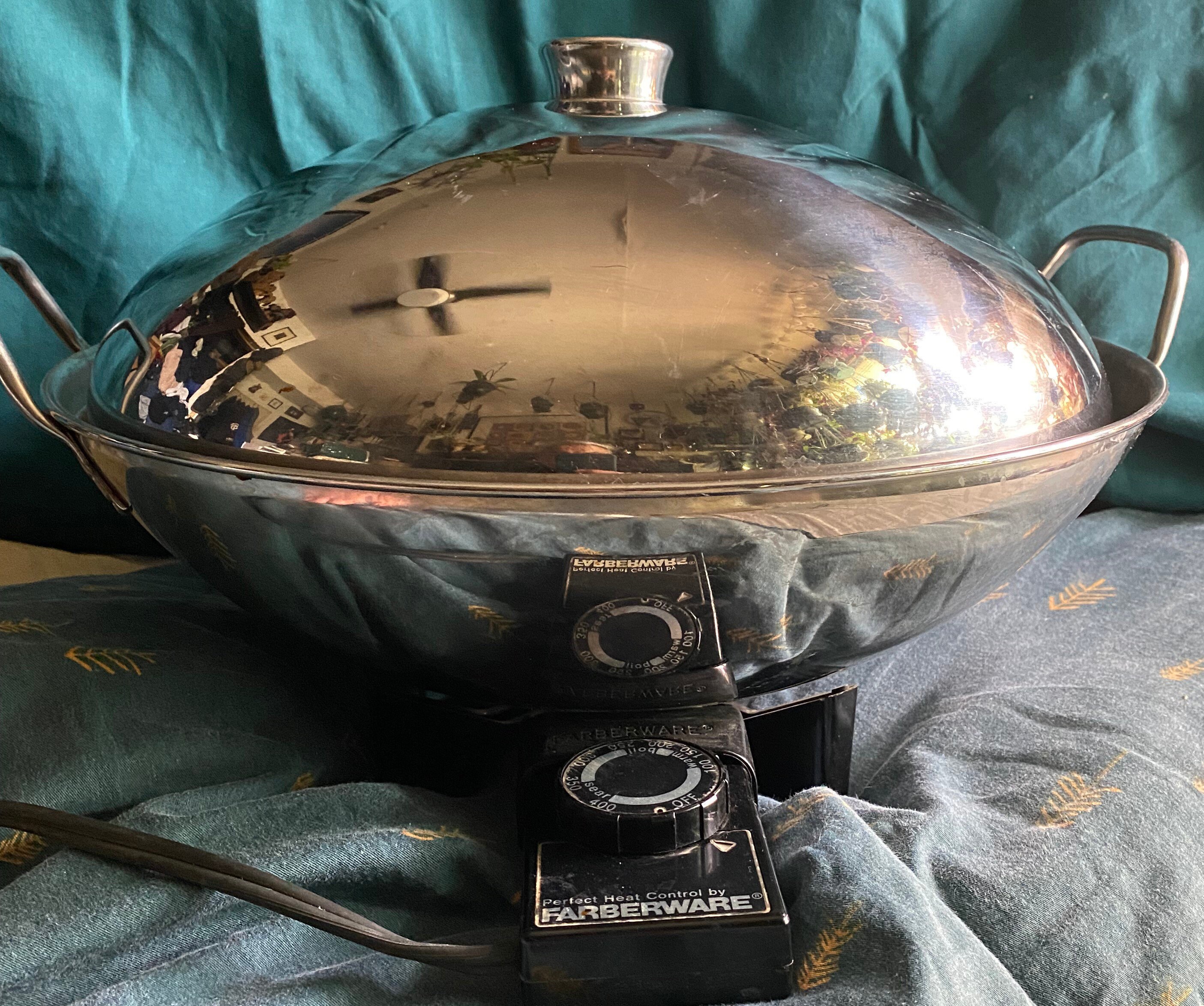 Electric Wok Vintage Etsy