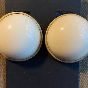 Vintage Les Bernard mid century clip on earrings