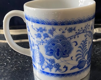 Vintage 8 Unze Steinzeug Japanische Tasse