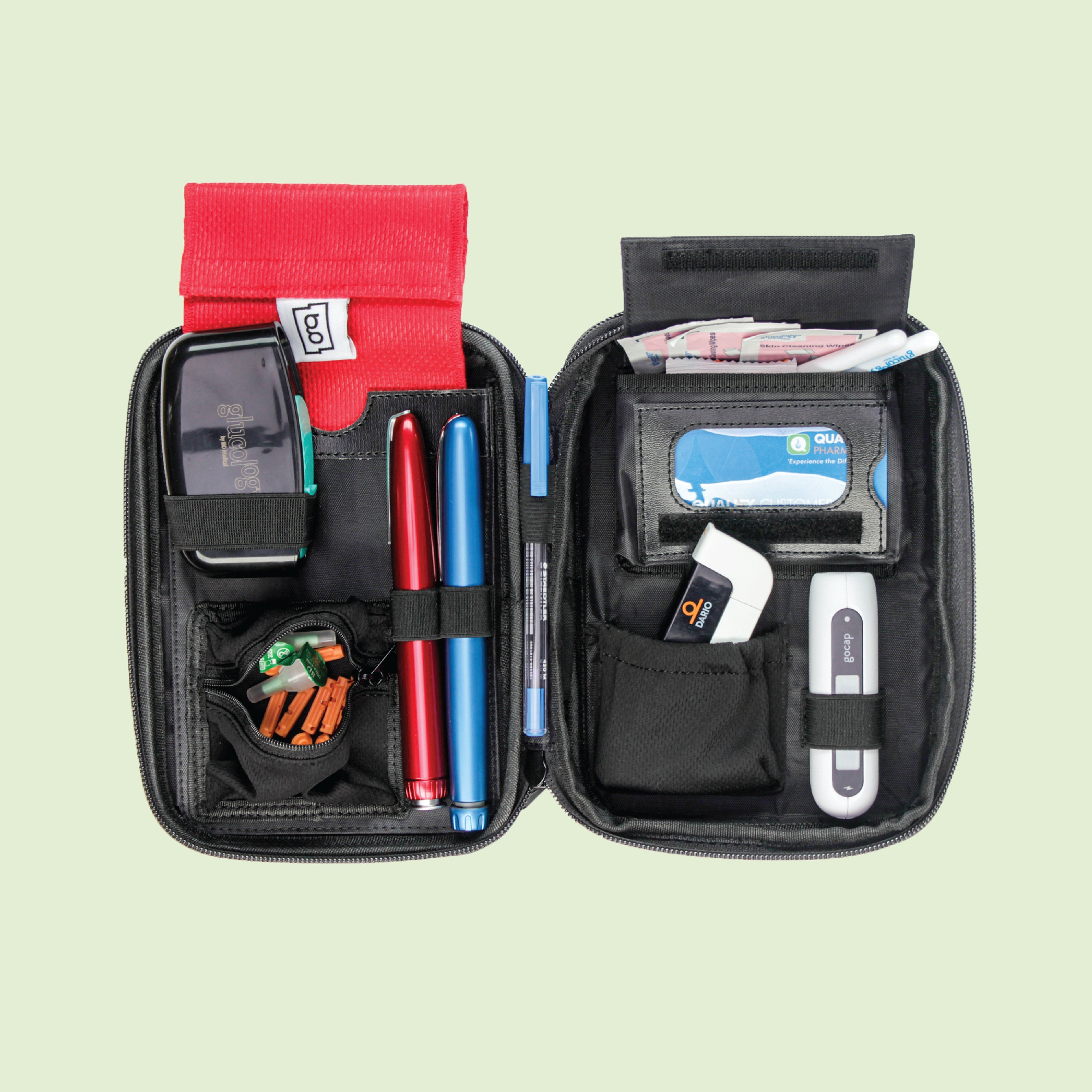 Diabetic Accessories Organizer Carry Insulin Pens Test Etsy