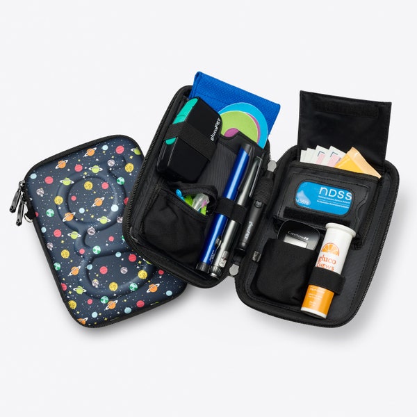 Glucology Diabetes Bag | Carry Insulin Pens, Test Strips, Glucose Meter  | Diabetes Organizer and Supply Case | Shop Diabetes Accessories