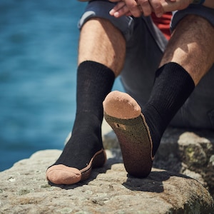 Glucology Diabetic Copper Based Classic Socks | 3 Pairs | Moisture wicking and hypoallergenic