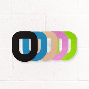 Glucology CGM Patch | Omnipod | Durable, Waterproof and Hypoallergenic | Black, Beige, Blue, Green, Purple