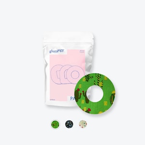 Plastry Glucology CGM - Stylowe i bezpieczne plastry samoprzylepne do ciągłych monitorów glikemii | Freestyle Libre 25 Pack | Plastry CGM