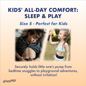 Glucology Insulin Pump Belt | Diabetes Waist Pouch with Mesh Window image 10