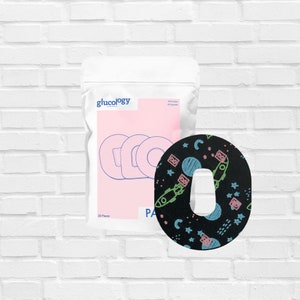 Glucology CGM Patch | Dexcom G6 | Waterproof and Hypoallergenic | Black, Beige, Blue, Green, Purple